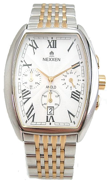 Nexxen NE4906CHM 2T/SIL wrist watches for men - 1 picture, photo, image