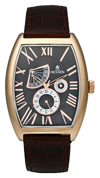 Nexxen NE6801M RG/BLK/BRN wrist watches for men - 1 image, photo, picture