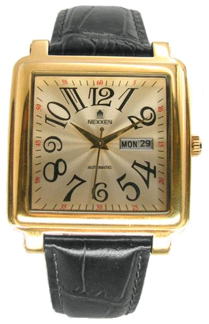 Nexxen NE6808AM GP/GD/BLK wrist watches for men - 1 picture, image, photo