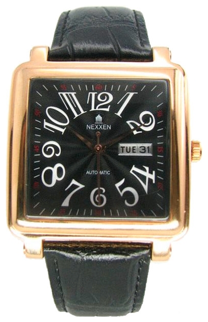 Nexxen NE6808AM RG/BLK/BLK wrist watches for men - 1 image, photo, picture