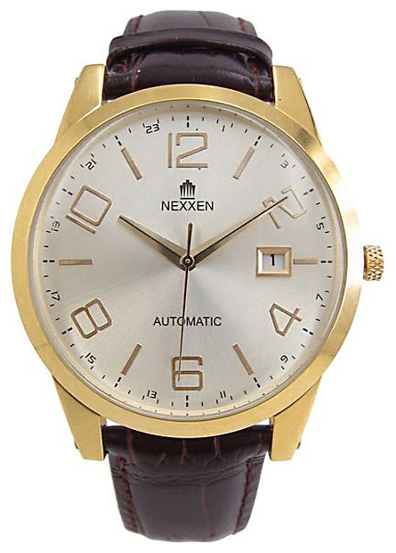 Nexxen NE6810AM GP/SIL/BRN wrist watches for men - 1 photo, picture, image