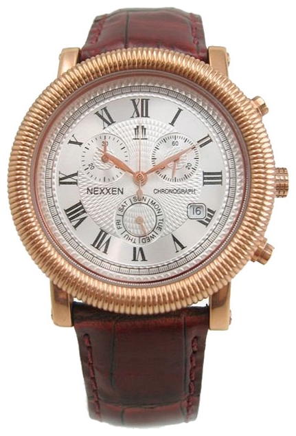 Nexxen NE6901CHM RG/SIL/WINE wrist watches for men - 1 photo, picture, image