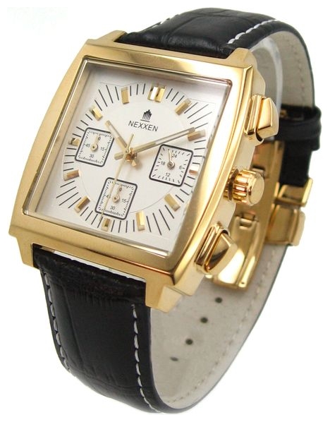 Nexxen NE8901CHM GP/SIL/BLK wrist watches for men - 1 image, photo, picture