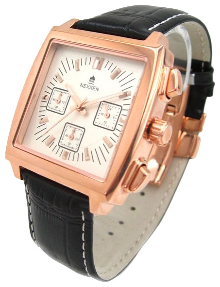 Nexxen NE8901CHM RG/SIL/BLK wrist watches for men - 1 image, photo, picture