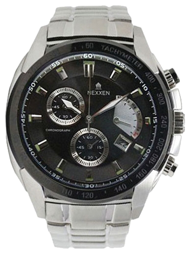 Nexxen NE8902CHM PNP/BLK/BLK wrist watches for men - 1 photo, image, picture