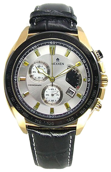 Nexxen NE8903CHM GP/SIL/BLK wrist watches for men - 1 picture, photo, image