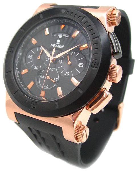 Nexxen NE8905CHM RG/BLK/BLK wrist watches for men - 1 picture, photo, image