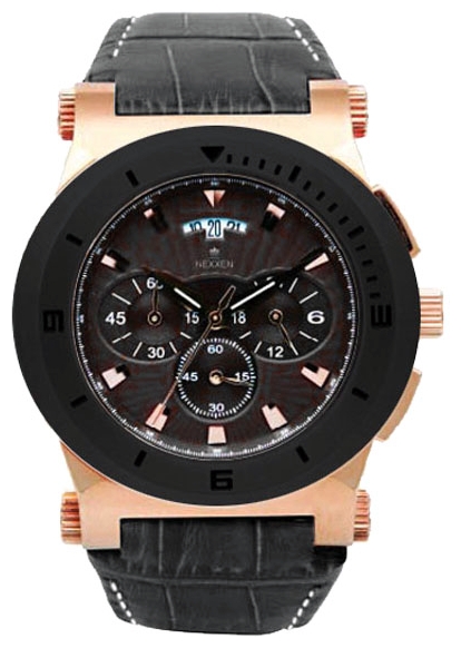 Nexxen NE8906CHM RG/BL/BLK/BLK wrist watches for men - 1 picture, photo, image