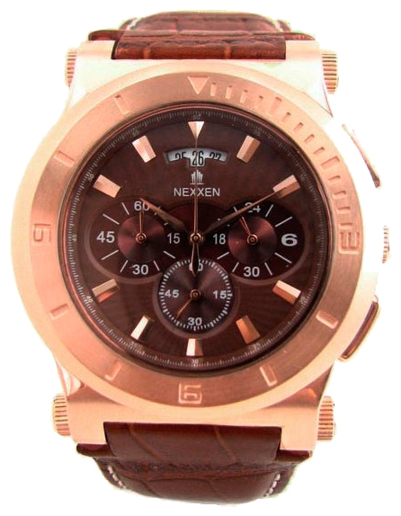Nexxen NE8906CHM RG/CHOCO/BRN wrist watches for men - 1 picture, image, photo
