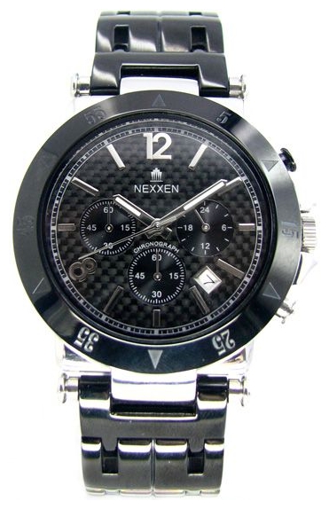 Nexxen NE8907CHM PNP/BLK/BLK wrist watches for men - 1 photo, image, picture