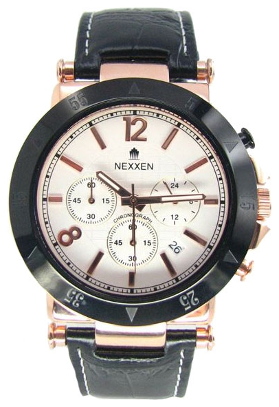 Nexxen NE8908CHM RG/SIL/BLK wrist watches for men - 1 picture, image, photo