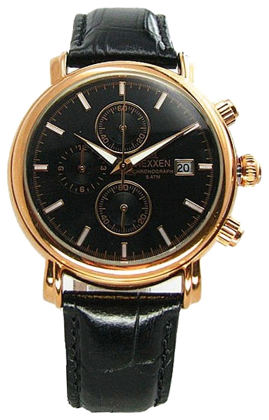 Nexxen NE8913CHM RG/BLK/BLK wrist watches for men - 1 picture, image, photo