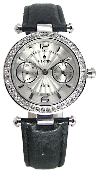 Nexxen NE9801CL PNP/SIL/BLK wrist watches for women - 1 picture, image, photo