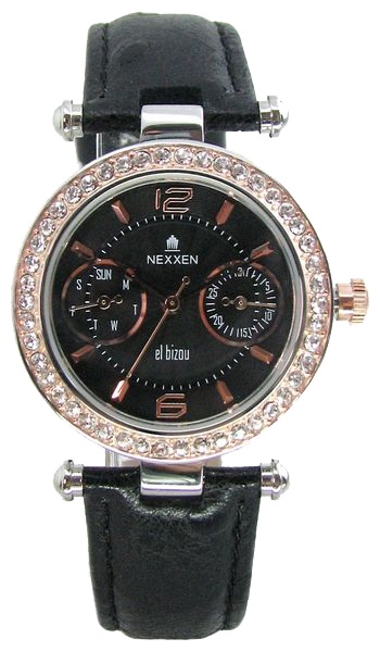 Nexxen NE9801CL RC/BLK/BLK wrist watches for women - 1 photo, image, picture