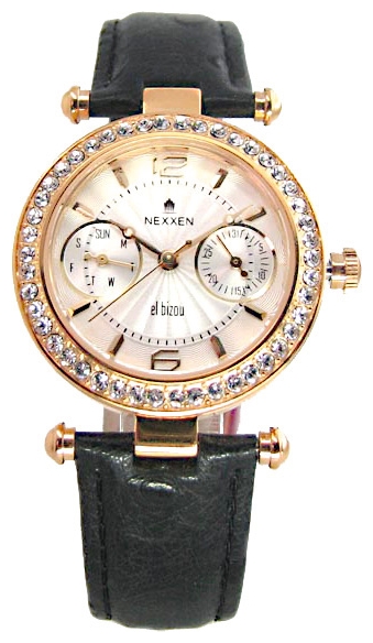 Nexxen NE9801CL RG/SIL/BLK wrist watches for women - 1 image, photo, picture
