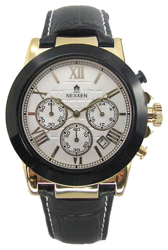 Nexxen NE9901CHM GP/BLK/SIL/BLK wrist watches for men - 1 photo, picture, image