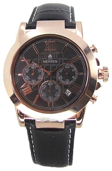 Nexxen NE9901CHM RG/RG/BLK/BLK wrist watches for men - 1 image, photo, picture