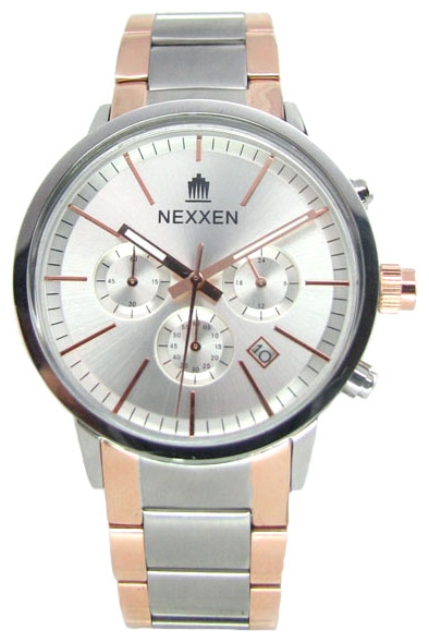 Nexxen NE9902CHM RC/SIL wrist watches for men - 1 photo, picture, image