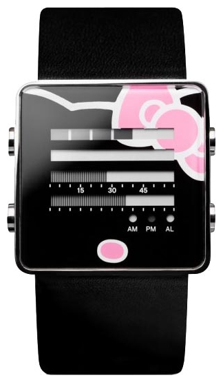 Nooka Hello Kitty Zen-H Black wrist watches for women - 1 photo, image, picture