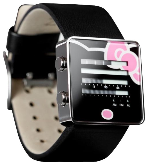 Nooka Hello Kitty Zen-H Black wrist watches for women - 2 photo, image, picture