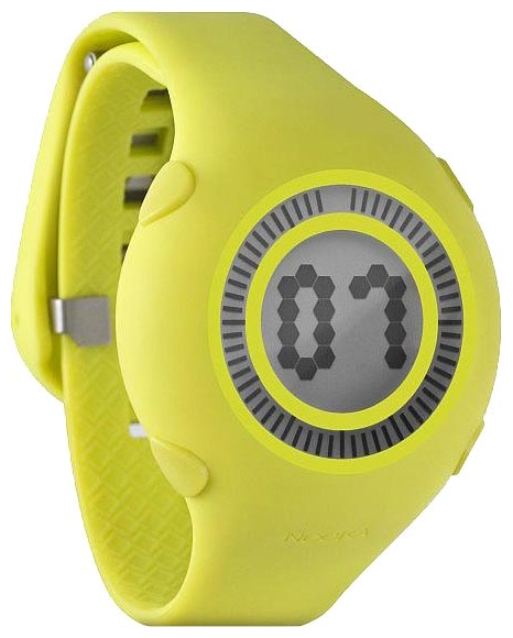 Nooka Yogurt Lime Yellow wrist watches for unisex - 2 image, picture, photo