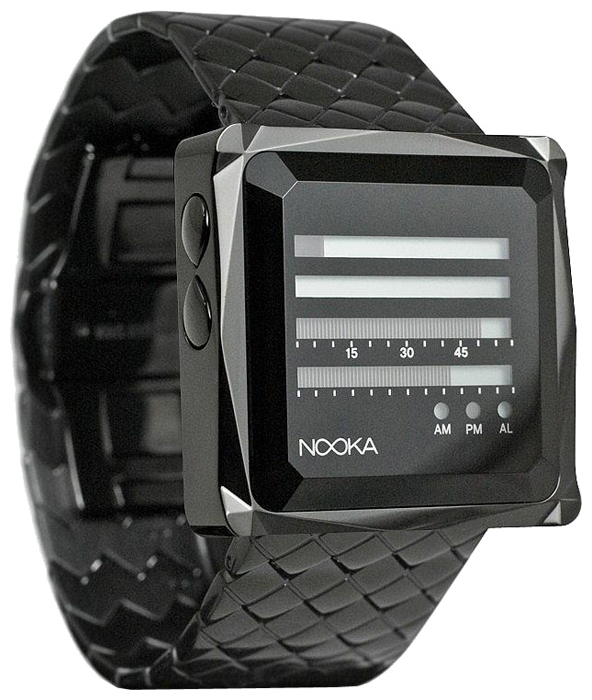 Nooka Zem Zen-H Night Steel wrist watches for unisex - 2 image, picture, photo