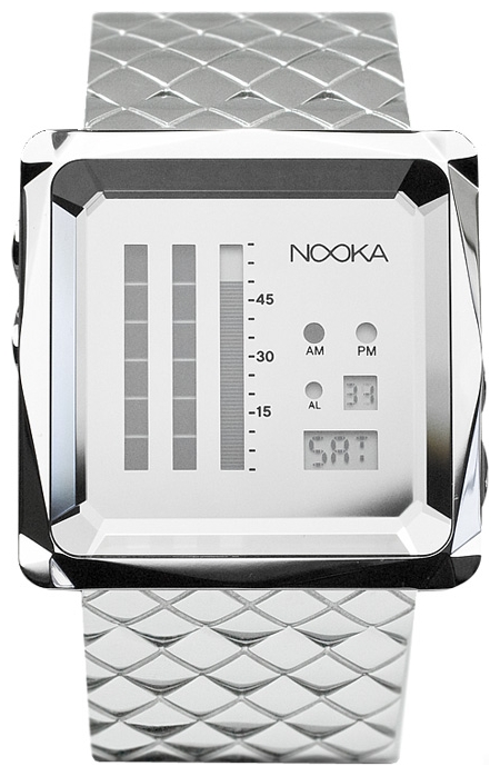 Nooka Zem Zen-V Mirror Steel wrist watches for unisex - 1 image, photo, picture