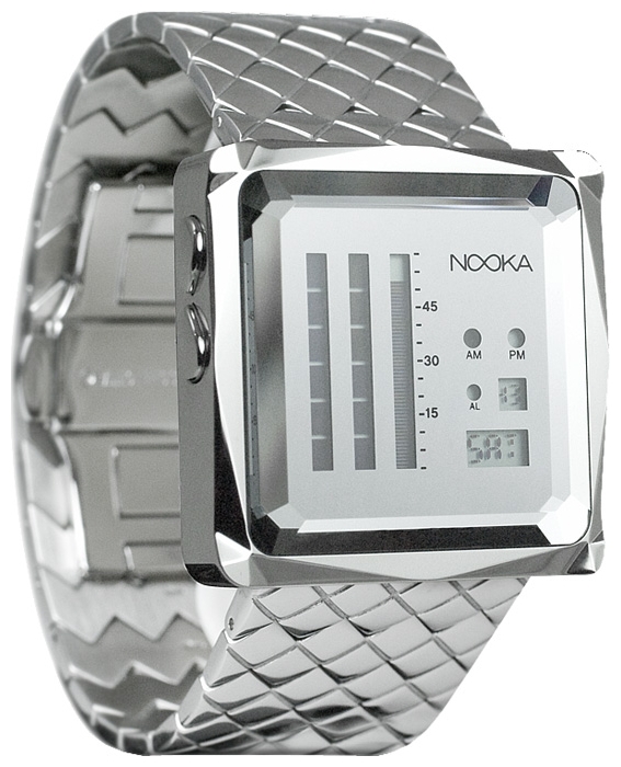 Nooka Zem Zen-V Mirror Steel wrist watches for unisex - 2 image, photo, picture