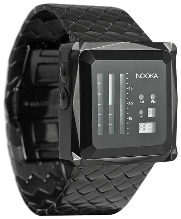 Nooka Zem Zen-V Night Steel wrist watches for unisex - 2 picture, photo, image