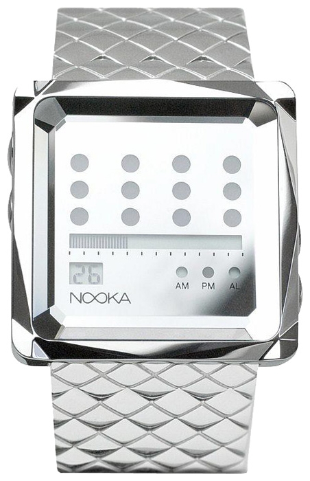 Nooka Zem Zot Mirror Steel wrist watches for unisex - 1 photo, picture, image