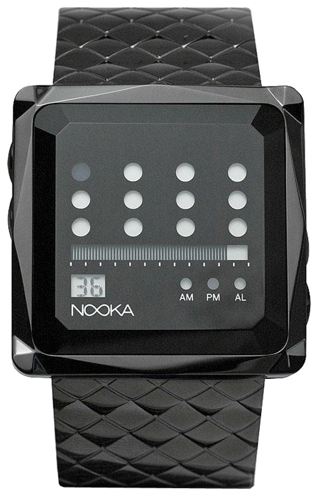 Nooka Zem Zot Night Steel wrist watches for unisex - 1 image, photo, picture