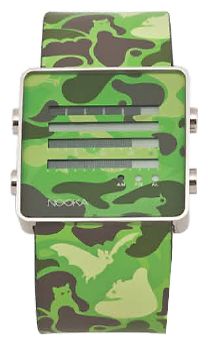 Nooka Zen-H Camo Green wrist watches for unisex - 1 picture, photo, image
