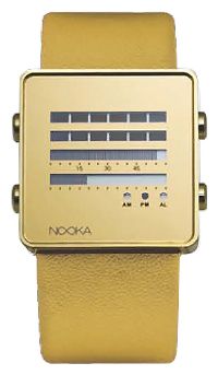 Nooka Zen-H Gold wrist watches for unisex - 1 image, photo, picture