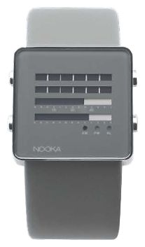 Nooka Zen-H Grey wrist watches for unisex - 1 picture, photo, image