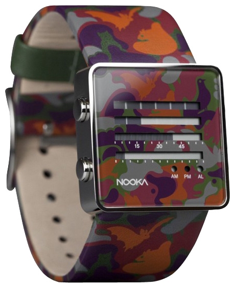 Nooka Zen-H Urban Camo wrist watches for unisex - 2 photo, picture, image