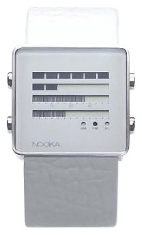 Nooka Zen-H White wrist watches for unisex - 1 photo, image, picture