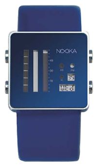 Nooka Zen-V Blue wrist watches for unisex - 1 photo, image, picture