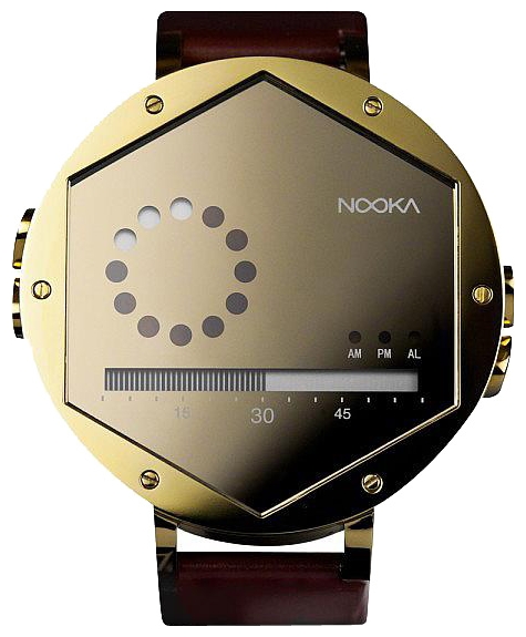 Nooka Zex Gold wrist watches for unisex - 1 picture, photo, image