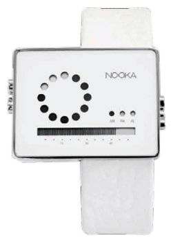 Nooka Zirc White wrist watches for unisex - 1 photo, picture, image