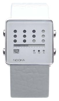 Nooka Zot White wrist watches for unisex - 1 image, photo, picture