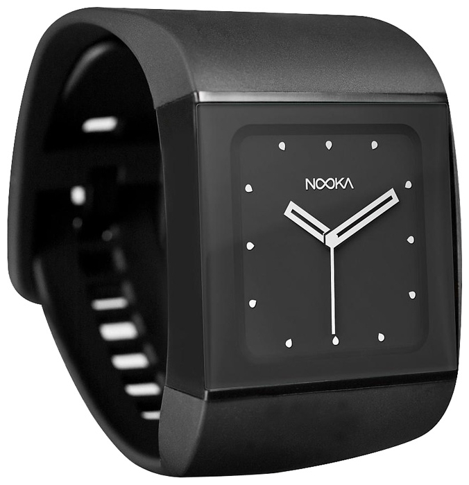 Nooka Zub Zan 40 Black wrist watches for unisex - 2 picture, photo, image