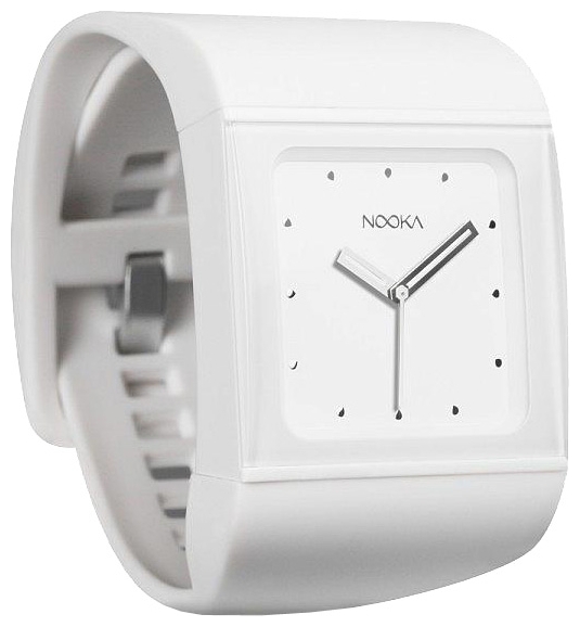 Nooka Zub Zan 40 White wrist watches for unisex - 2 image, photo, picture
