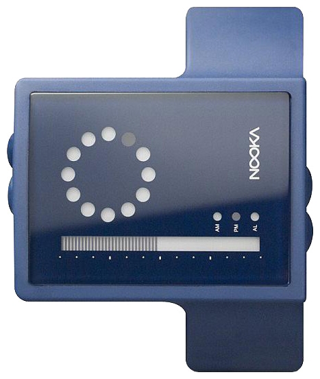 Nooka Zub Zayu Zirc Midnight Blue wrist watches for unisex - 1 photo, image, picture