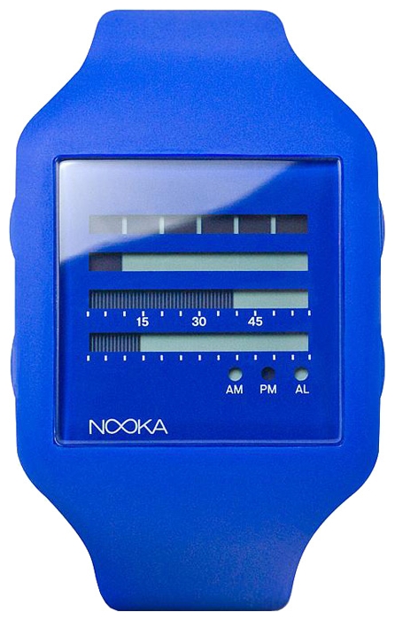 Nooka Zub Zen-H 20 Deep Blue wrist watches for unisex - 1 picture, photo, image