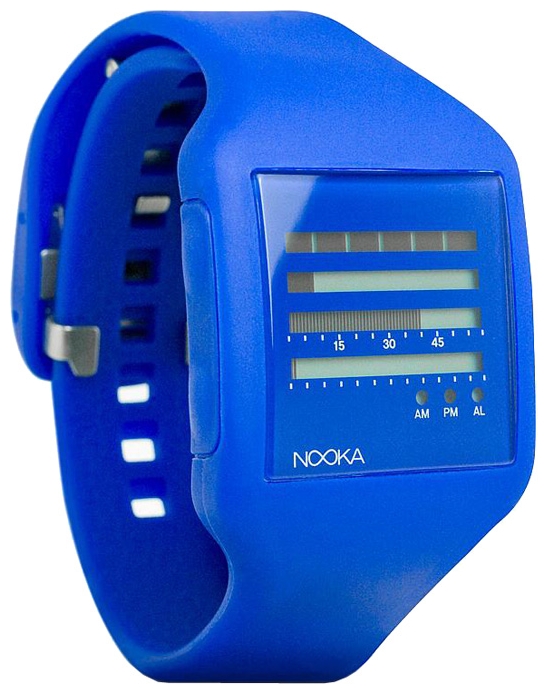 Nooka Zub Zen-H 20 Deep Blue wrist watches for unisex - 2 picture, photo, image
