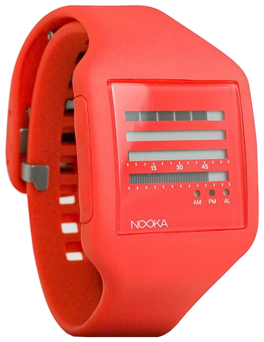 Nooka Zub Zen-H 20 Fire Red wrist watches for unisex - 2 image, picture, photo