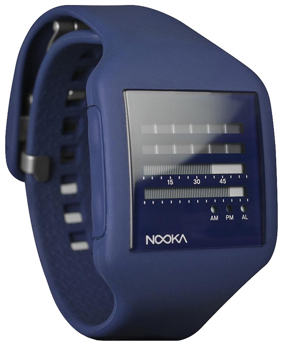 Nooka Zub Zen-H 20 Midnight Blue wrist watches for unisex - 2 photo, image, picture