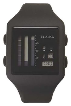 Nooka Zub Zen-V 20 Black wrist watches for unisex - 1 photo, picture, image