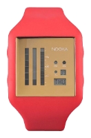 Nooka Zub Zen-V 20 Fire Red/Gold wrist watches for unisex - 1 picture, image, photo
