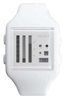 Nooka Zub Zen-V 20 White wrist watches for unisex - 1 picture, photo, image